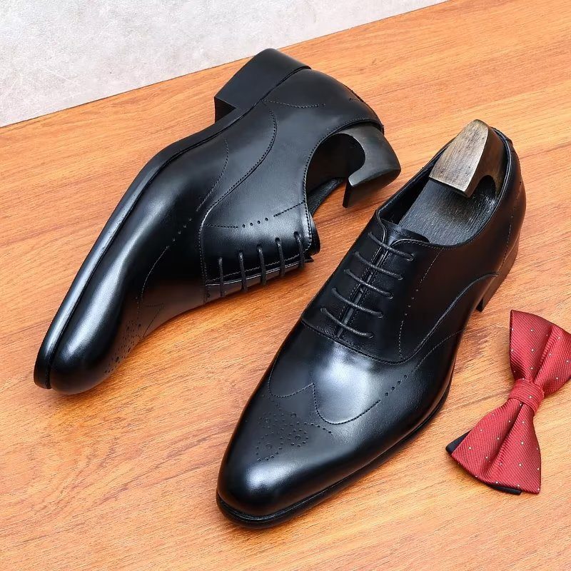 Formelle Sko Herre Elegance Oxford Kjole - Sort